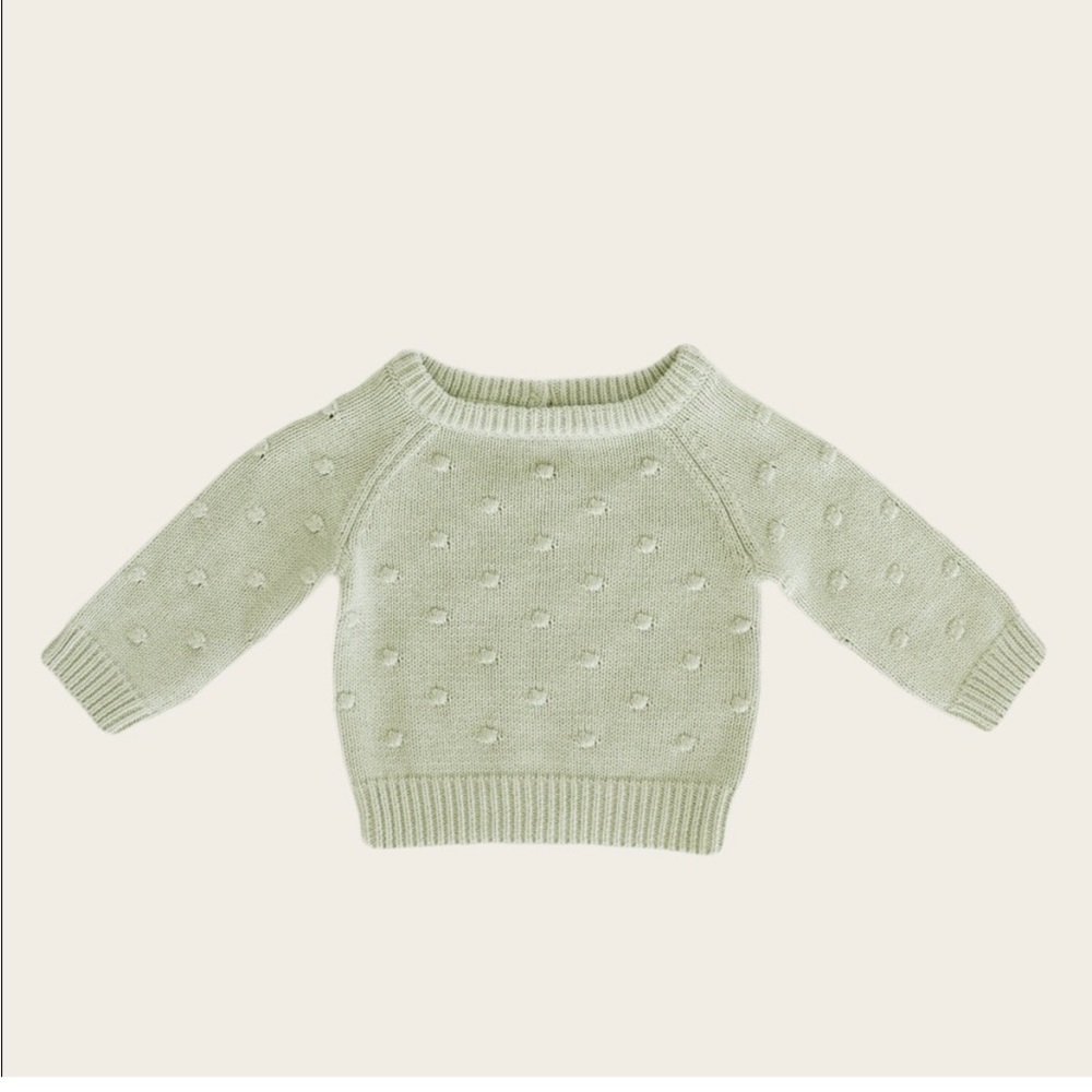 NWT jamie Kay alfalfa dotty knit sweater 6yr